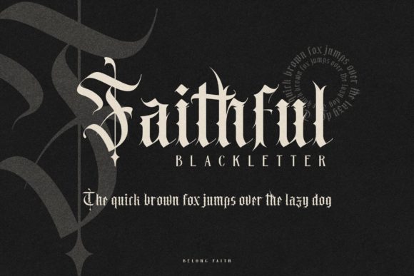 Belong Faith Font - Preview 5