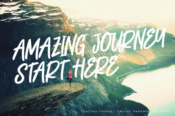 Catchy Things Font - Preview 4