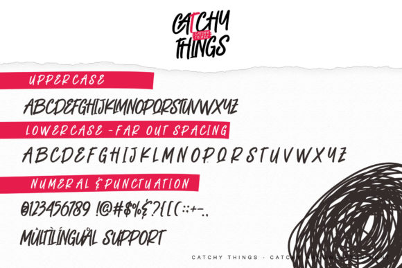 Catchy Things Font - Preview 6