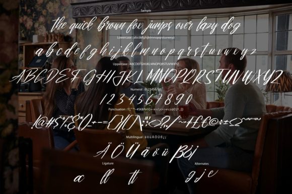 Cattaloenie Font - Preview 5