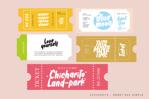 Chicharito Font - Preview 3