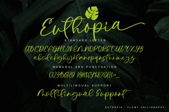 Euthopia Font - Preview 6