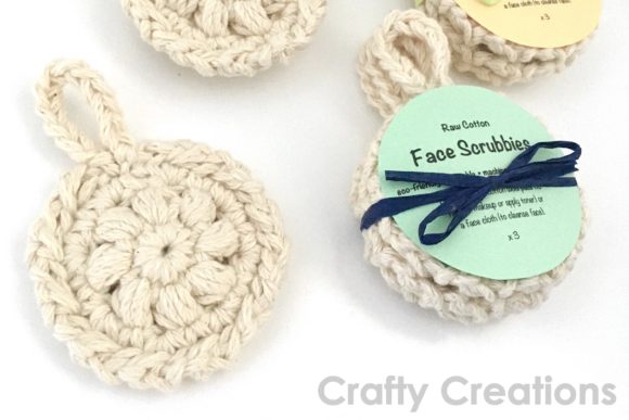 Face Scrubby with Loop Crochet Pattern