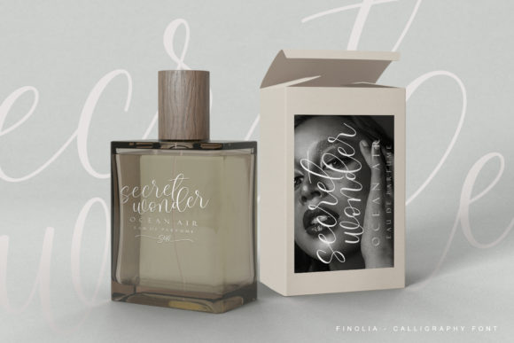 Finolia Font PNG with transparent background - Preview 6