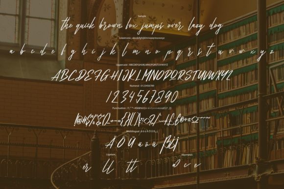 Garllinga Font PNG with transparent background - Preview 5