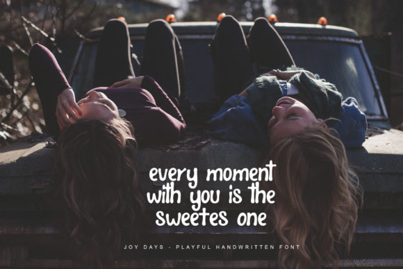 Joy Days Font PNG with transparent background - Preview 3