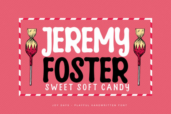 Joy Days Font PNG with transparent background - Preview 6