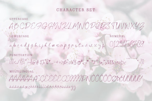Kamalah Font PNG with transparent background - Preview 1