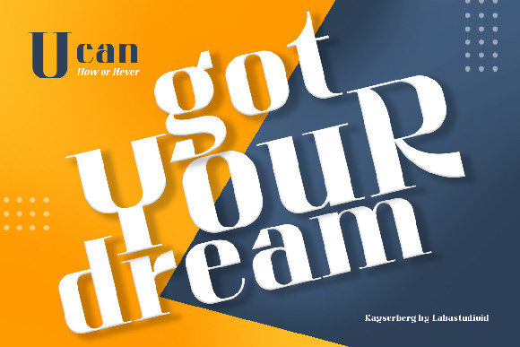 Kayserberg Font PNG with transparent background - Preview 3