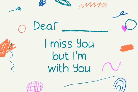 Kids Design Font PNG with transparent background - Preview 3
