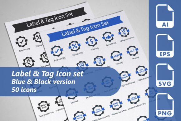 Folders Icon Set 1 Graphic by Icon Factory · Creative Fabrica