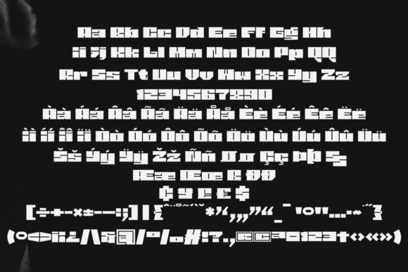 Minio Font PNG with transparent background - Preview 6