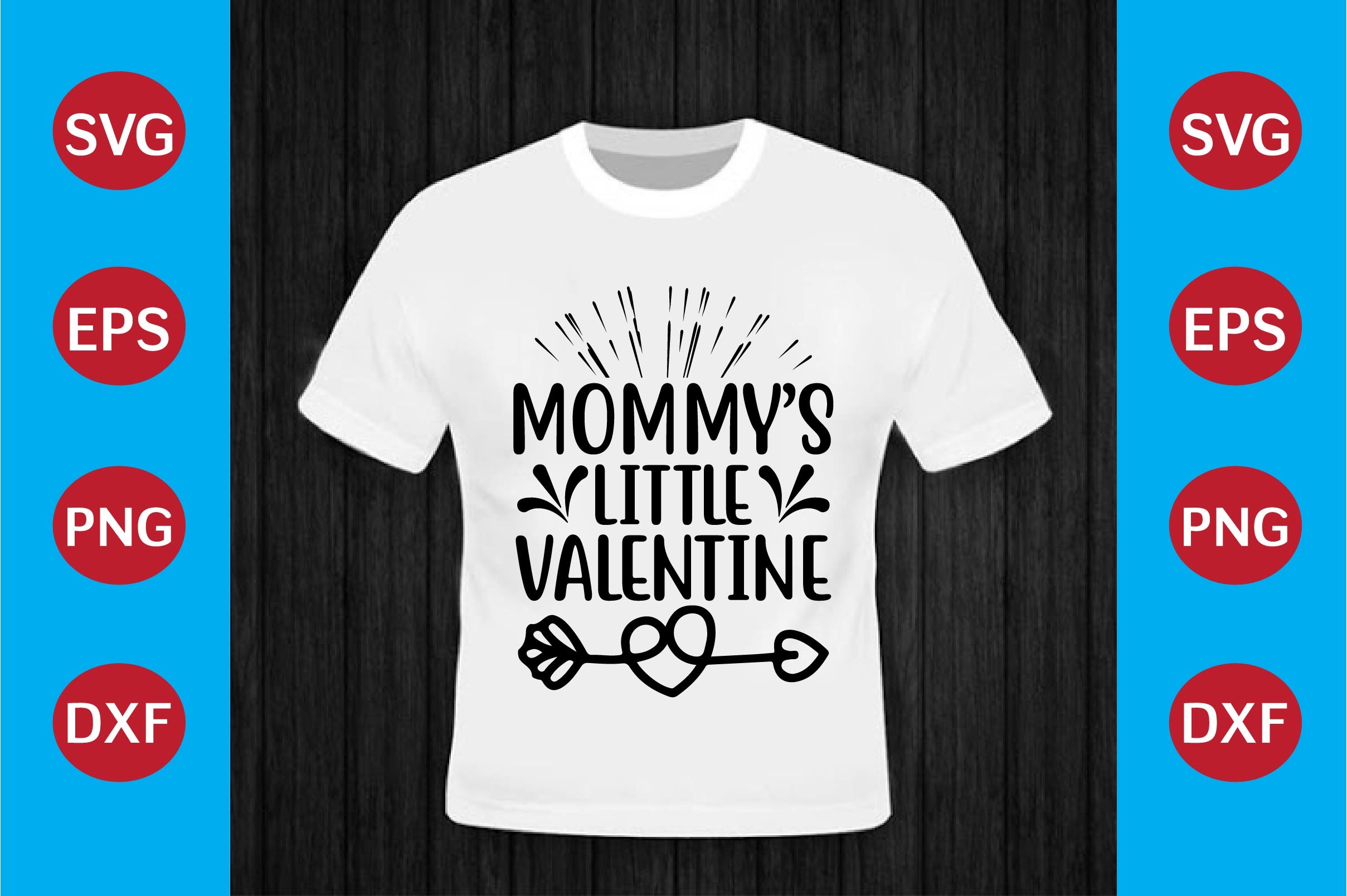 Mommys Little Valentine Valentine SVG Graphic by Crafted Wonders ...