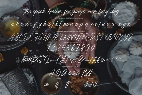 Rosttove Font PNG with transparent background - Preview 5