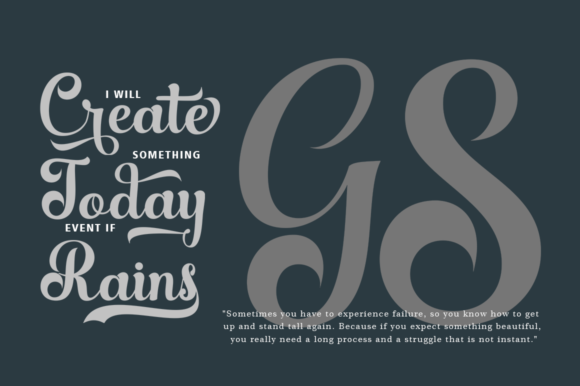 Shaletta Font PNG with transparent background - Preview 2