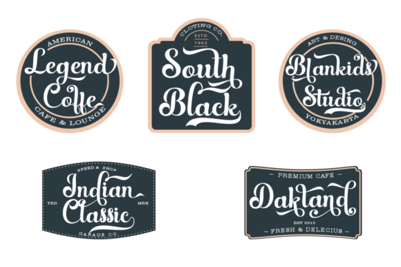 Shaletta Font PNG with transparent background - Preview 4