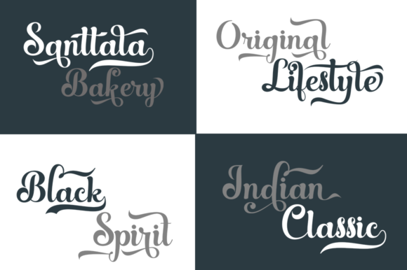 Shaletta Font PNG with transparent background - Preview 6