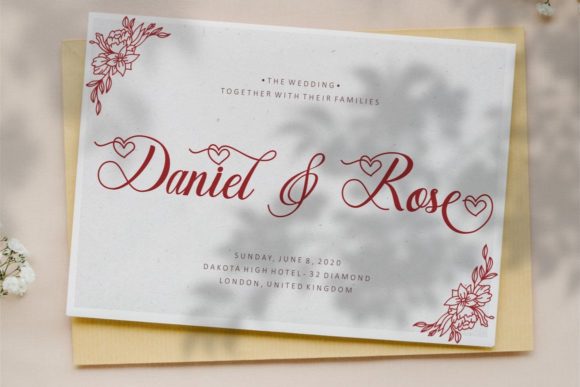 Blooming Memories Font - Preview 5