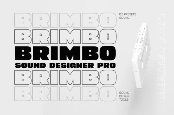 Brexter Font PNG with transparent background - Preview 1