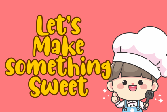 Brownies Almond Font - Preview 4