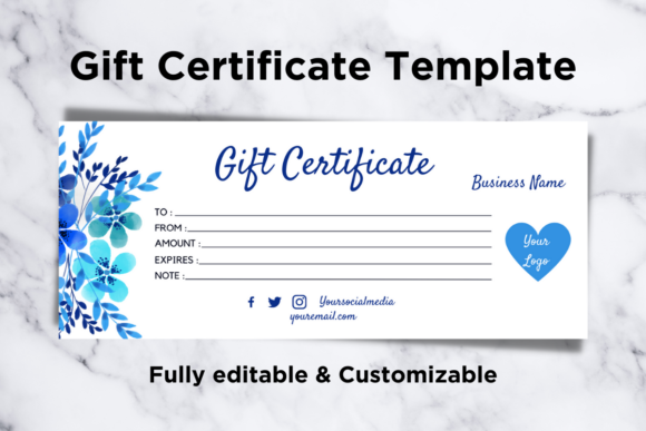 Canva Gift Certificate Template 7