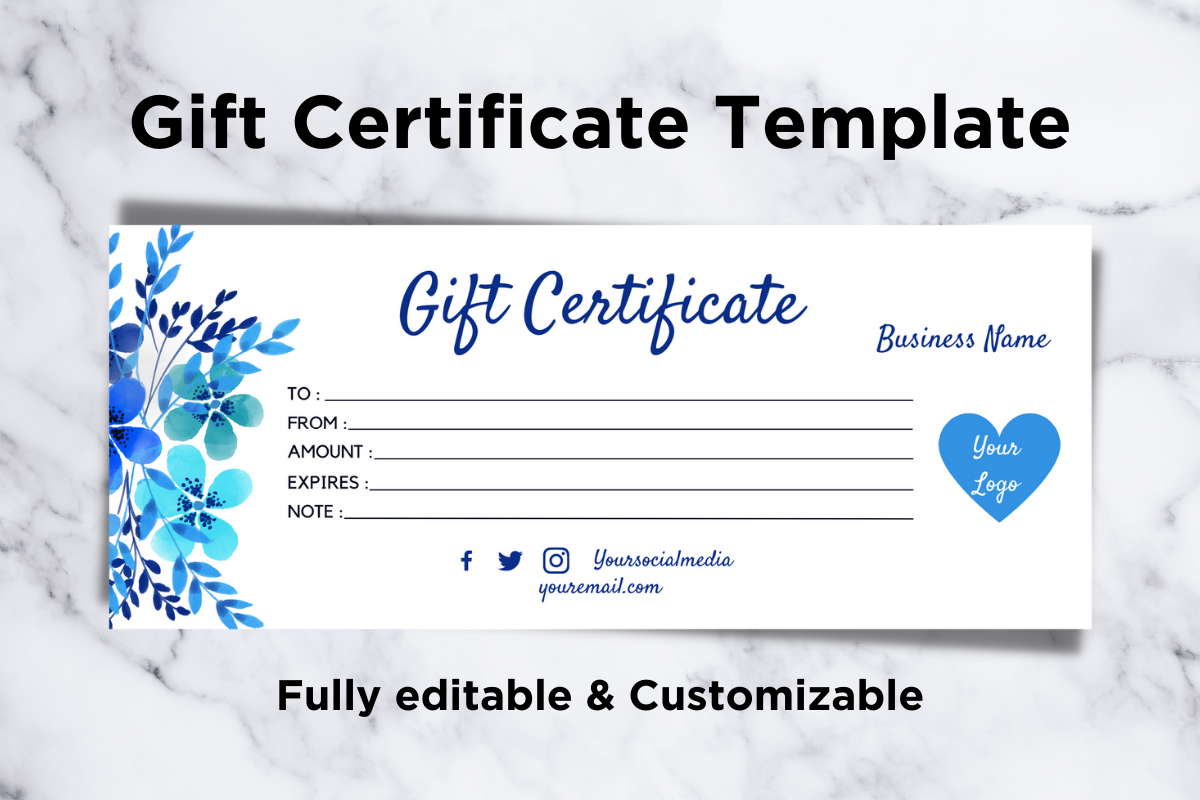Canva Gift Certificate Template 7