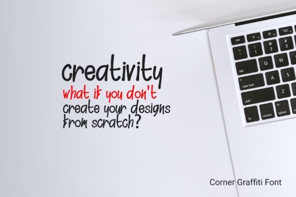 Corner Graffiti Font - Preview 3