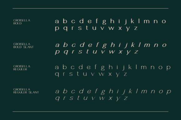 Croiscella Font - Preview 4