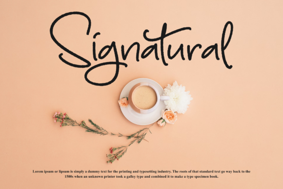 Georgia Angely Font PNG with transparent background - Preview 3