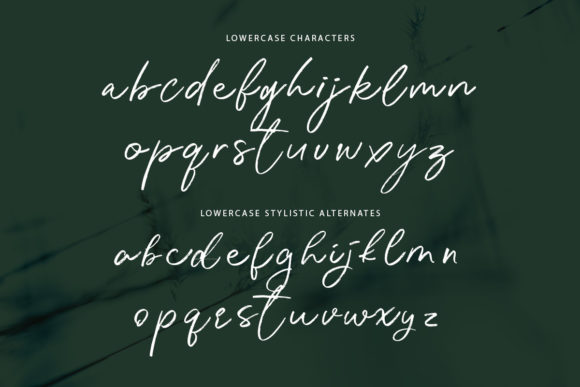 Katherina Font PNG with transparent background - Preview 4