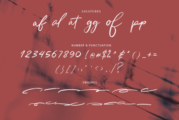 Katherina Font PNG with transparent background - Preview 5