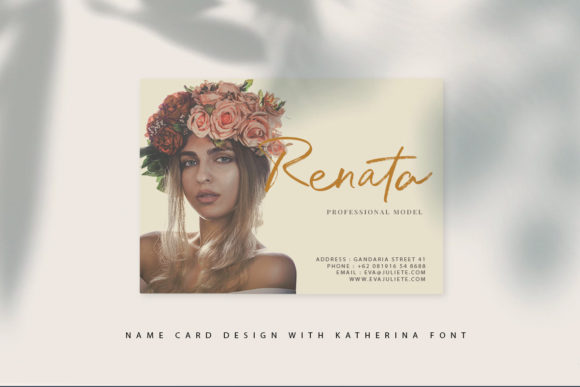Katherina Font PNG with transparent background - Preview 6