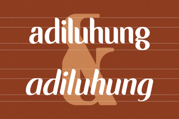Laksmi Font PNG with transparent background - Preview 3
