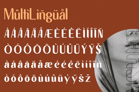 Laksmi Font PNG with transparent background - Preview 4