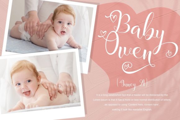 Marithe Font PNG with transparent background - Preview 1
