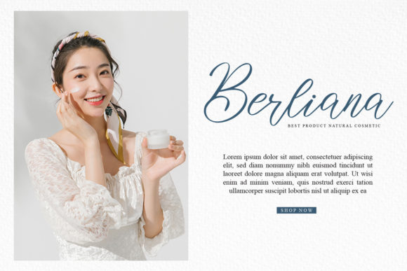 Nathasya Font PNG with transparent background - Preview 2
