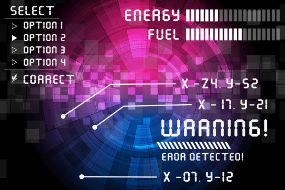 Pixie Font PNG with transparent background - Preview 1