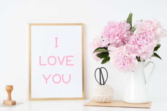 Romantic Gnome Font PNG with transparent background - Preview 4
