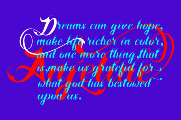 Anjeline Font - Preview 6
