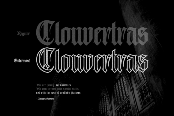 Avestrava Outermost Font - Preview 1