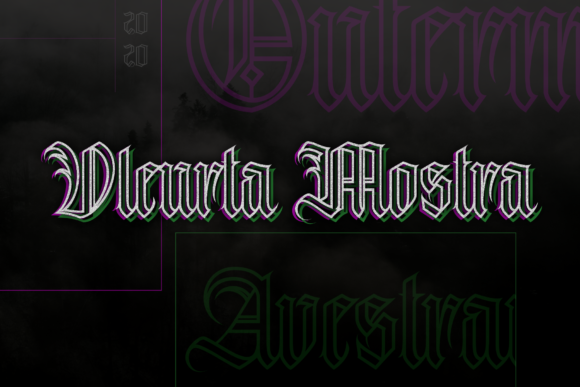 Avestrava Outermost Font - Preview 3