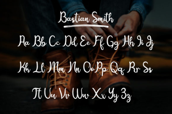 Bastian Smith Font - Preview 6