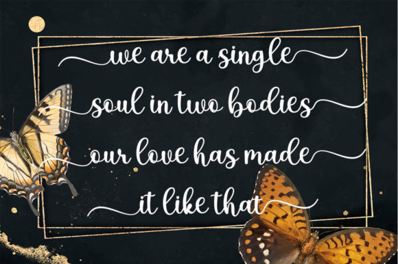Berdinga Script Font - Preview 2