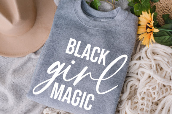 Black Girl Magic Svg Shirt Design Graphic by Smart Crafter · Creative ...