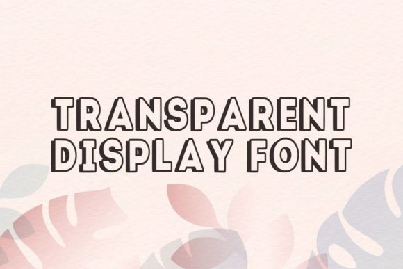 Bold Outline Font - Preview 2