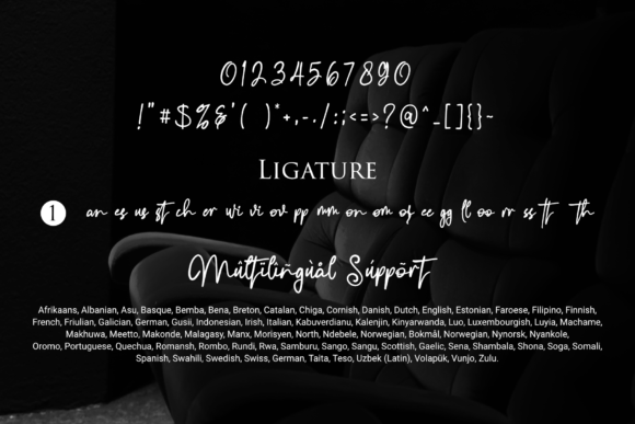 Bosstony 1 Font - Preview 2