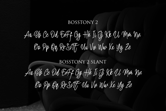 Bosstony 2 Font - Preview 1