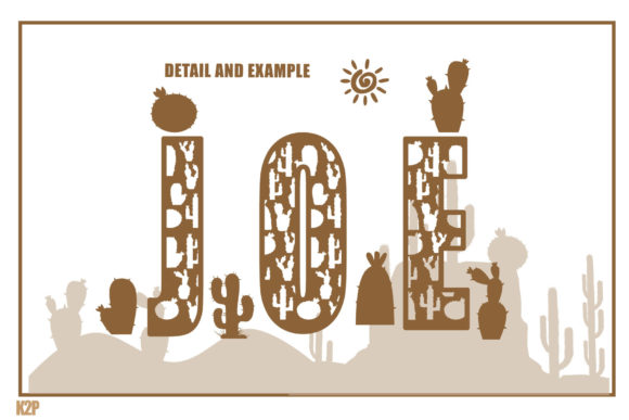 Cactus Lover Font - Preview 4