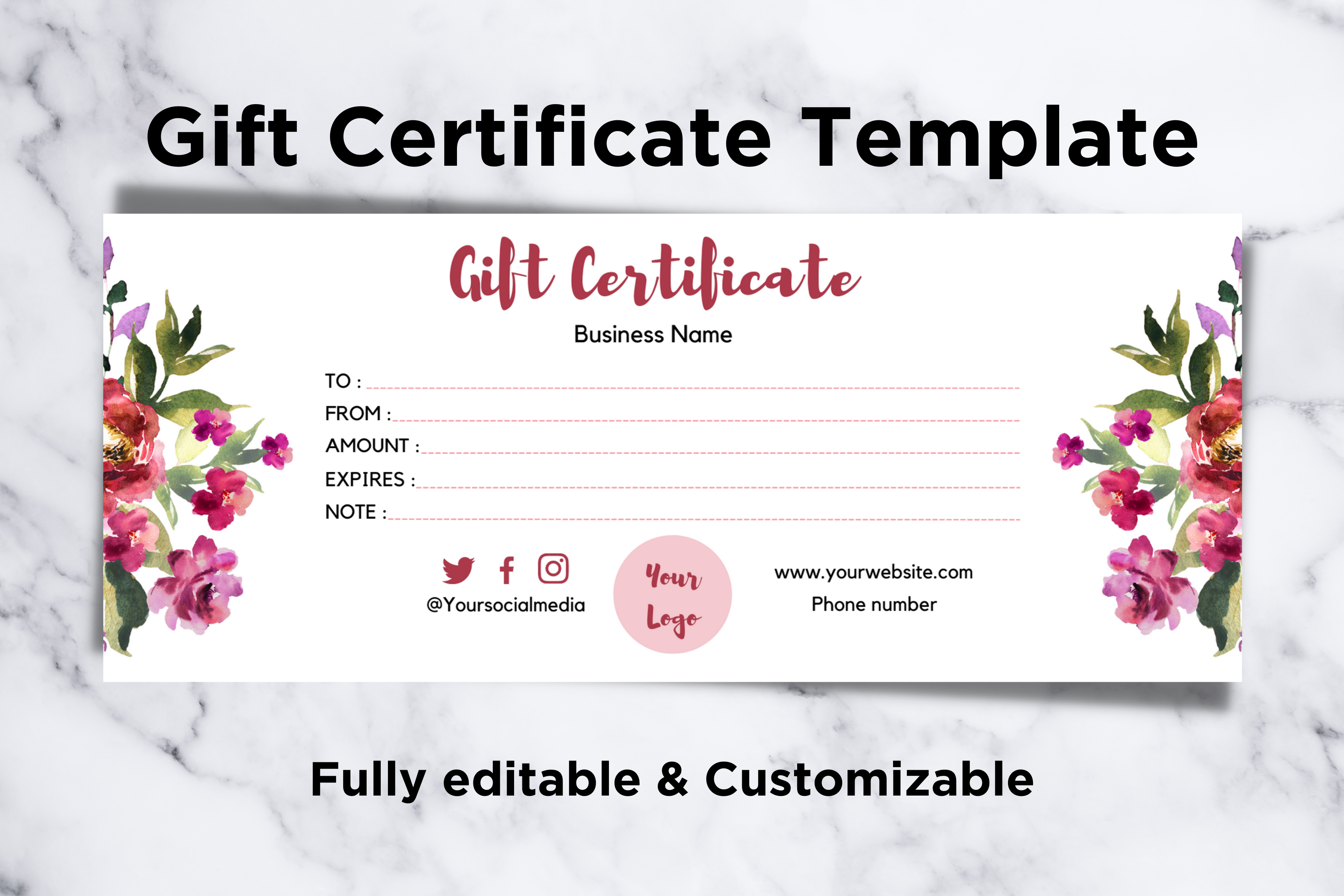 Canva Gift Certificate Template 10