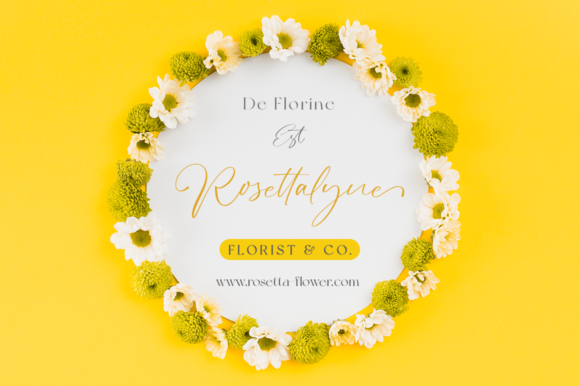 Dandelione Font PNG with transparent background - Preview 4